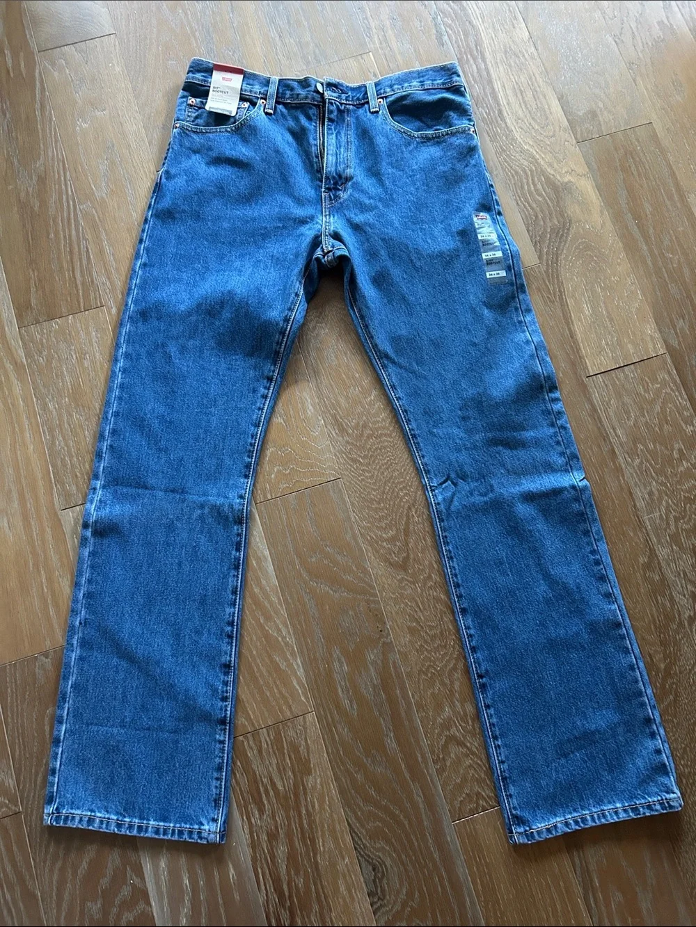 Levi's Men's Straight Jeans in Blue Denim